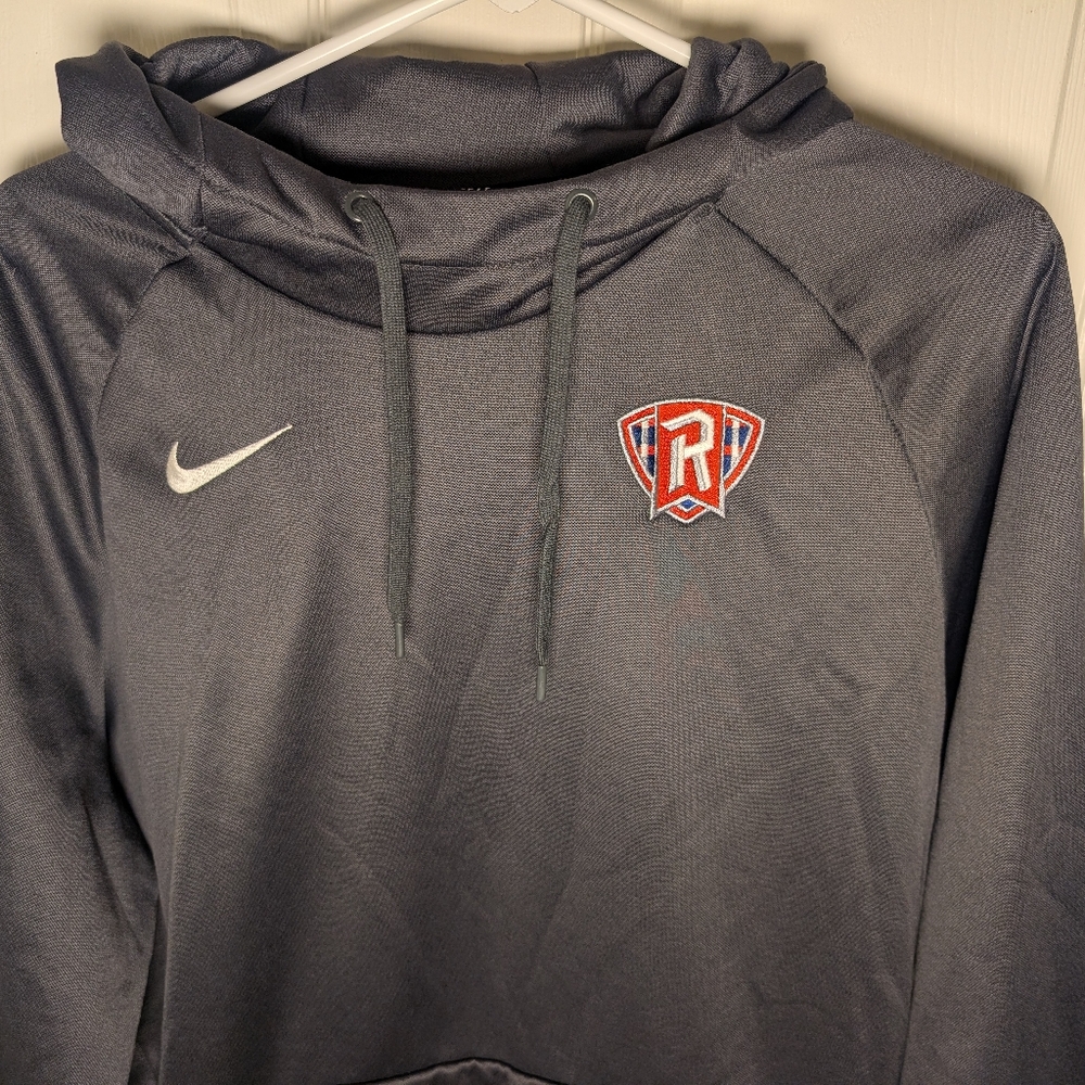 Radford University Highlanders Hoodie Adult Large Gray Nike Dri Fit Sweatshirt